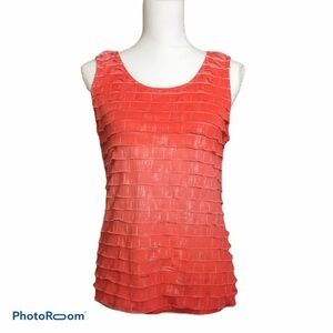 Christopher & Banks tiered tank top. Sz small